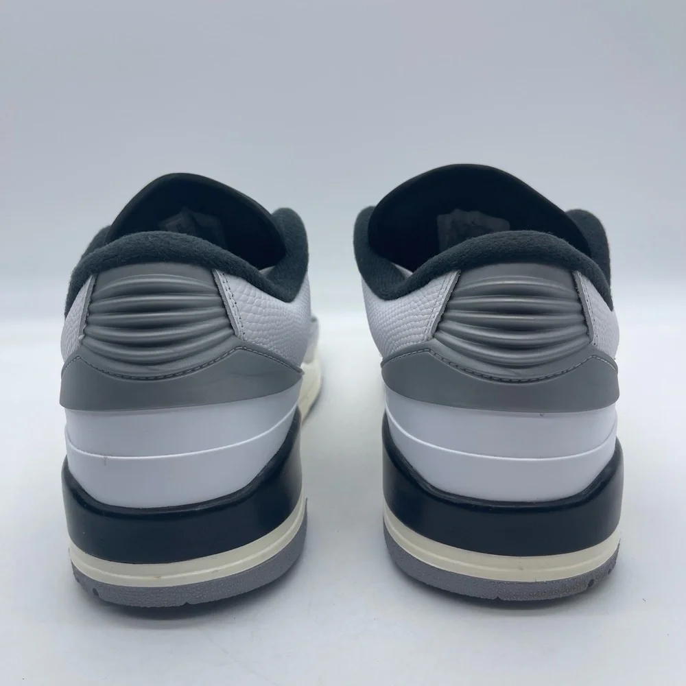 Nike Air Jordan 2/3 FD0383-148 Men's Size 10 Shoes White Black Athletic Sneakers